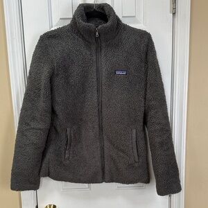 Patagonia Women's Charcoal Teddy Jacket